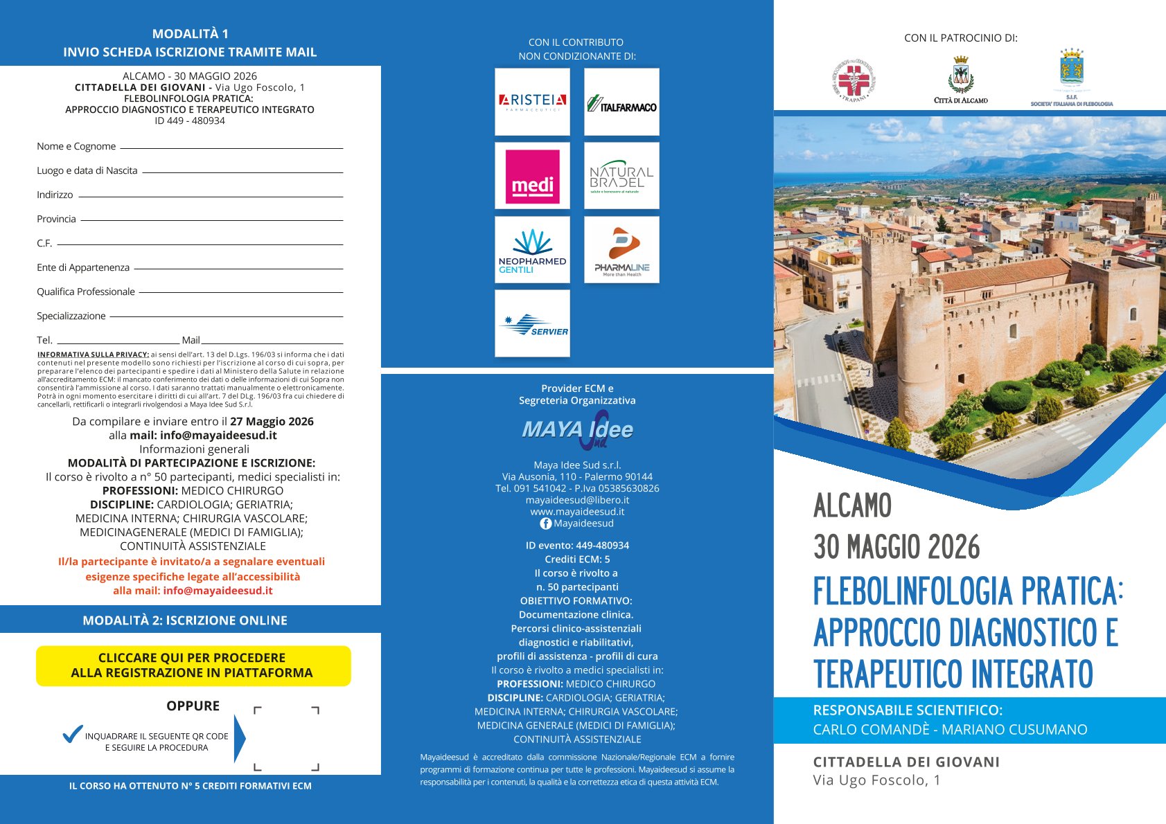 Clicca per accedere all'articolo EVENTO ECM "FLEBOLINFOLOGIA PRATICA: APPROCCIO DIAGNOSTICO E TERAPEUTICO INTEGRATO"